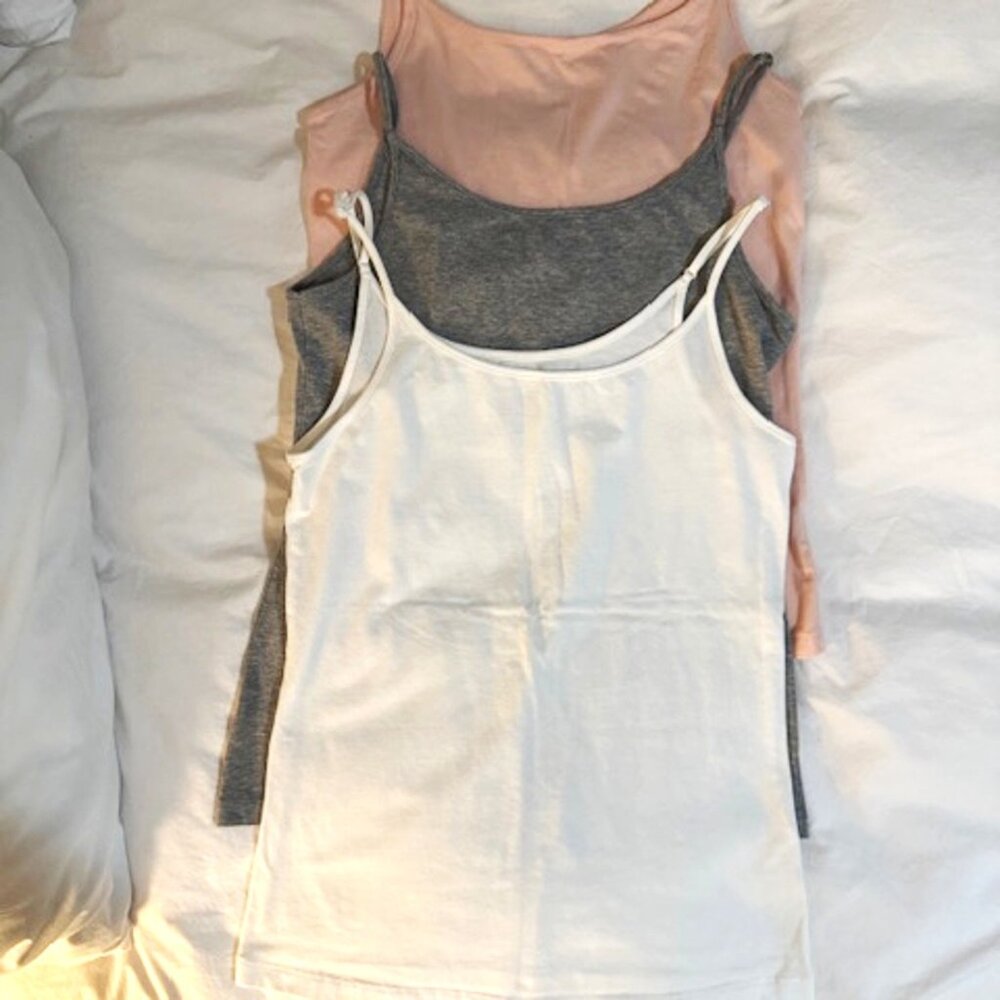 3 Gap Camis, Size Medium Tall